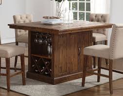 normandy counter height island table by