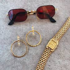 Soldier Mini Model Vintage Gozluk Belmond Japan Quartz Vintage Kol Saati Circle Altin Kaplama Kupe Square Sunglass Sunglasses Vintage