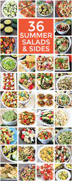36 Summer Salads And Sides Recipes Two Peas Their Pod Side Recipes Summer Salads Healthy Recipes