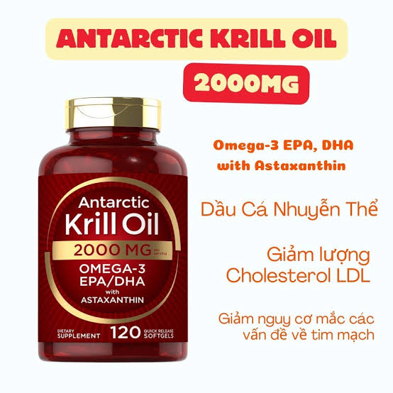 Antarctic Krill Oil (2,000 mg) – 120 Soft-gels