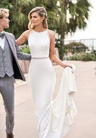 Jasmine Bridal Simple Elegant Wedding Dress Simple Wedding Dress Casual Casual Wedding Dress