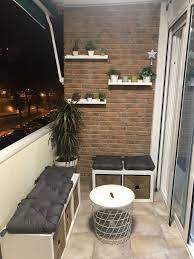 68 Best Small Balcony Ideas To Make Your Apartment Look Great 9 Worldidenews Com Projeto Pequena Varanda Terraco Pequeno Varandas Pequenas