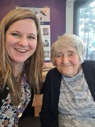 Macmillan coffee morning with the derby care team