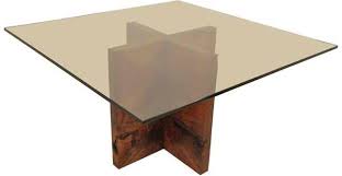 Then, position a side table next to the sofa that complements it. 20 Surprising Square Wooden Pedestal Table Bases Home Design Lover Wood Pedestal Table Base Walnut Dining Table Square Wood Table