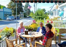 Browse a wide variety of outdoor dining furniture, including bistro sets and individual outdoor dining table and chair designs in dozens of durable materials. Outdoor Dining At J M Gerrish Winter Harbor Me Picture Of J M Gerrish Restaurant Winter Harbor Tripadvisor