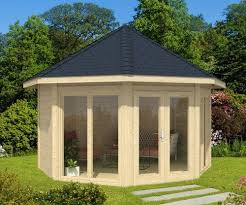Gartenpavillon Modell Sylt Mit Zwei Fenstern Garten Pavillon Holz Pavillon Gartenhaus