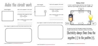 Electricity Circuits Worksheets Worksheets Circuit Electricity