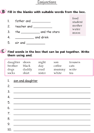 These vocabulary exercises are at . Conjunction Worksheets For Grade 1 Pdf