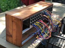 My company is small but offers loot. My Diy Modular Synthesizer 3 Oscillators 1 Dual Gate Delay 3 Adsr Modules And A Moog Ladder Filter Clone Everything Was Handmade Aside From The Case Brackets The Pittsburg Lifeforms Modules And