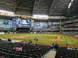 Miller Park Section 119 Home Of Milwaukee Brewers