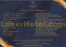 Mampu bersaing dengan hotel hotel berkelas lain nya yang mulai menjamur di kota pahlawan. Loker Hotel Surabaya Sedang