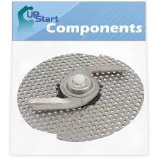 Solid black mats are 100% recycled material, standard ration speckled mats are 85% recycled. 4pc New 8268383 For Whirlpool Maytag Dishwasher Chopper Blade Assembly Home Garden Major Appliances