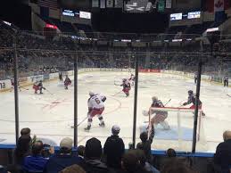 xl center section 122 row g seat 2 hartford wolfpack vs