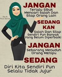 Jangan sibuk dengan hal orang lain. Ceritaku Jangan Terlalu Sibuk Mencari Kesalahan Orang Lain Facebook
