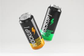 Glossy Soda Can Mockup Set In 2020 Canning Starbucks Double Shot Can Soda Can