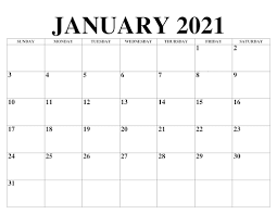 Januar ist der erste monat des jahres für gregorianische und julianische kalender. Kalender 2021 Januar Zum Ausdrucken Schulferien Kalender