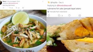 Baik itu iklan yang dikemas secara visual maupun yang berbentuk audio. 6 Terjemahan Bahasa Inggris Asal Asalan Makanan Indonesia Ini Bikin Ngakak So Hard Mana Favoritmu Tribunstyle Com