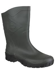 Dunlop Flash Canvas Shoes Dunlop Mens Half Height Wellies