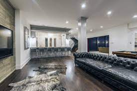 What is a basement model? Top 70 Best Finished Basement Ideas Renovated Downstairs Designs Finishing Basement Modern Basement Finished Basement Designs