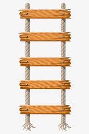 Wood Rope Ladder Decoration Illustration Wood Wood Ladder Illustration Creative Rope Ladder Illustration Png Transparent Clipart Image And Psd File For Free Rope Ladder Hanging Ladder Wood Ladder