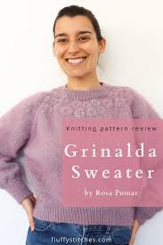 In this hand embroidery tutorial you will learn how to stitch flower patterns by hand on any clothes.you can start with own style of pattern and flowers are. Knit Grinalda Sweater By Rosa Pomar Fluffy Stitches