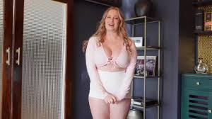 Lucy Adler alluring try on haul - displaying her voluptuous figure