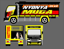 Membuat miniatur jalan raya dari kardus bekas meningkatkan. Gambar Pola Kabin Miniatur Truk Canter