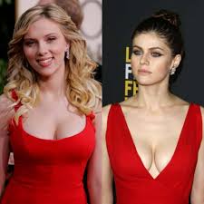 Boobjob from Scarlett Johansson or Alexandra Daddario? - Nude Celebs