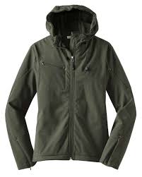 Port Authority L706 Ladies Textured Hooded Soft Shell Jacket