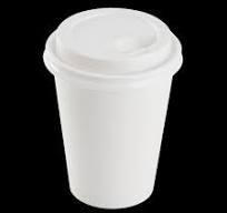 [1,000 ct] 8 oz Paper Coffee Cup Lids | 80 mm | PP | White