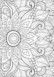 Looking for flower coloring page, download free flower coloring pages for adults in high resolution for free. Coloring Pages Printable Flower Coloring Pages For Adults