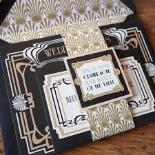 Wondering how to translate this trend into your wedding invitations and stationery? 30 Bold Art Deco Wedding Stationary Ideas Weddingomania