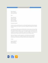 Finden sie ihren traumjob auf der weltweit grössten jobseite. Free 54 Formal Letter Examples Samples In Pdf Doc Microsoft Word Apple Pages Google Docs Examples