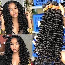 All you need to do is finding a reliable hair brand and buy a human hair weave deep wave. Brazilian Deep Wave Bundles Human Hair Weave Bundles Sale 10 30 Inches Brazilian Deep Wave Bundles With Closure Natural Color