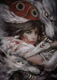 Live action cinematic adventure created by princess mononoke fans thanks to 238 awesome backers & fellow fans. Cut Off A Wolf S Head And It Still Has The Power To Bite Lady Eboshi Source Https Www Deviantart Com Muju Ghibli