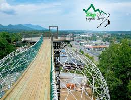 the dome ziplines pigeon forge