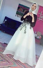 By Https Www Facebook Com Nahedelgendycouture Muslim Fashion Dress Soiree Dress Hijab Dress Party