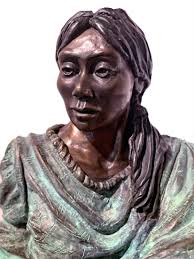Marie Barbera bronze sculpture