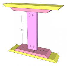 First diy mobile base (band saw). Diy Farmhouse Pedestal Table Free Plans Video Tutorial