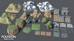 Polygon Knights Pack 3d Model Polygon Polygon Modeling Game Design
