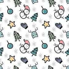 Christmas Doodle Seamless Pattern With Theme Doodle Clipart Background Pattern Png And Vector With Transparent Background For Free Download Christmas Doodles Doodles Seamless Patterns
