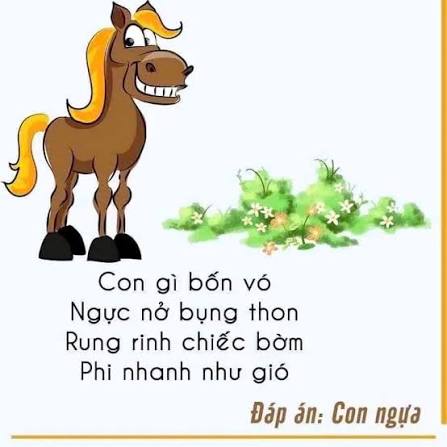Câu đố về con vật giúp phát triển tư duy cho trẻ mầm non
