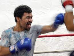 Suffered an eye injury in training and has pulled out of his aug. President Manny Pacquiao King Of The Ring Mulls Philippines Top Job Philippines Gulf News