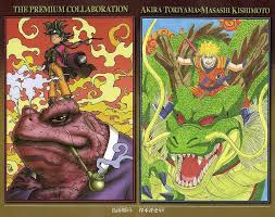 Maybe you would like to learn more about one of these? X Post From R Naruto Akira Toriyama And Masashi Kishimoto Collaboration Dbz