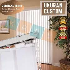 Beli online produk tirai jendela aneka model terbaru dengan harga murah. Jual Custom Tirai Jendela Gulung Vertical Blinds Tirai Kantor Tirai Modern Terbaru Juni 2021 Blibli