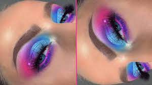 Here, we're sharing 16 colorful eye makeup looks that'll make a statement. Colourful Instagram Eyeshadow Makeup Tutorial Pink Purple Blue Morphe X James Charles Palette Youtube