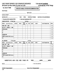 Kid fundamentals therapy center is located in the city of garden grove approximately 2 miles away from the outlets at orange. Kidz Therapy Services Gek Therapeutic Resourcesto Be Returned Immediately Doc Template Pdffiller