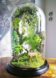 Forest Terrarium For Artificial Plants Hangingplantsindoor Forest Terrarium For Artificia In 2020 Artificial Plants Hanging Plants Outdoor Small Artificial Plants