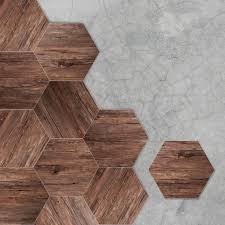 Funlife Oak Texture Wood Hexagon Tile Floor Stickers Etsy In 2020 Wood Hexagon Hexagon Tile Floor Flooring