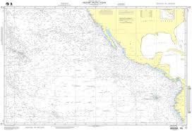 Nga Nautical Chart North Pacific Ocean Maritime Bookshop